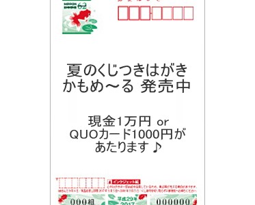 かもめ~る2017受付開始! かもめ~る2017受付開始!