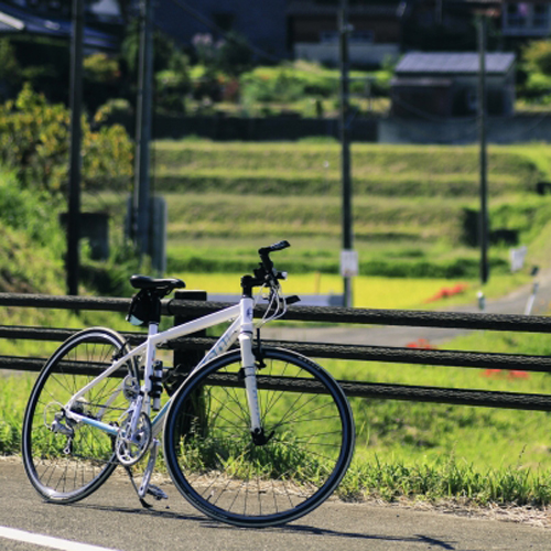 ロードバイクで写真年賀状 アンビエンテな日々