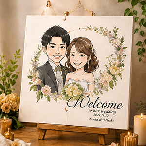 キャンバスプリント（イラスト）