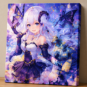 キャンバスプリント（イラスト）